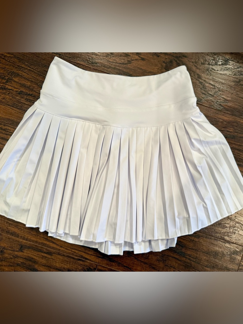Gold Hinge Off-White Pleated Tennis Skirt, Size Small, NWOT - Picture 7 of 10